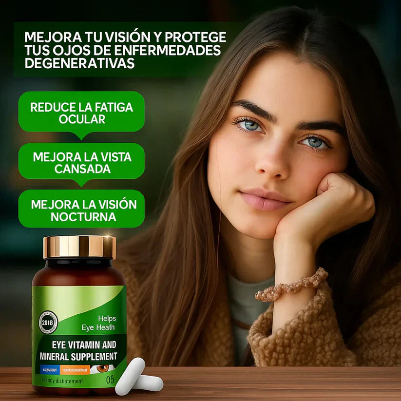 👁️ZOOONE™ VITAMINA + 29.99+ envio gratis - 100% Natural