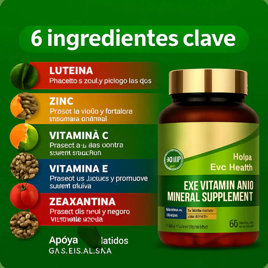 👁️ZOOONE™ VITAMINA + 29.99+ envio gratis - 100% Natural