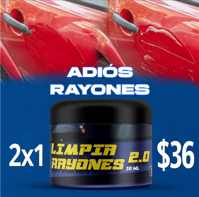 OFERTA 2x1  ha $ 36 Limpia Rayones+ENVIO GRATIS